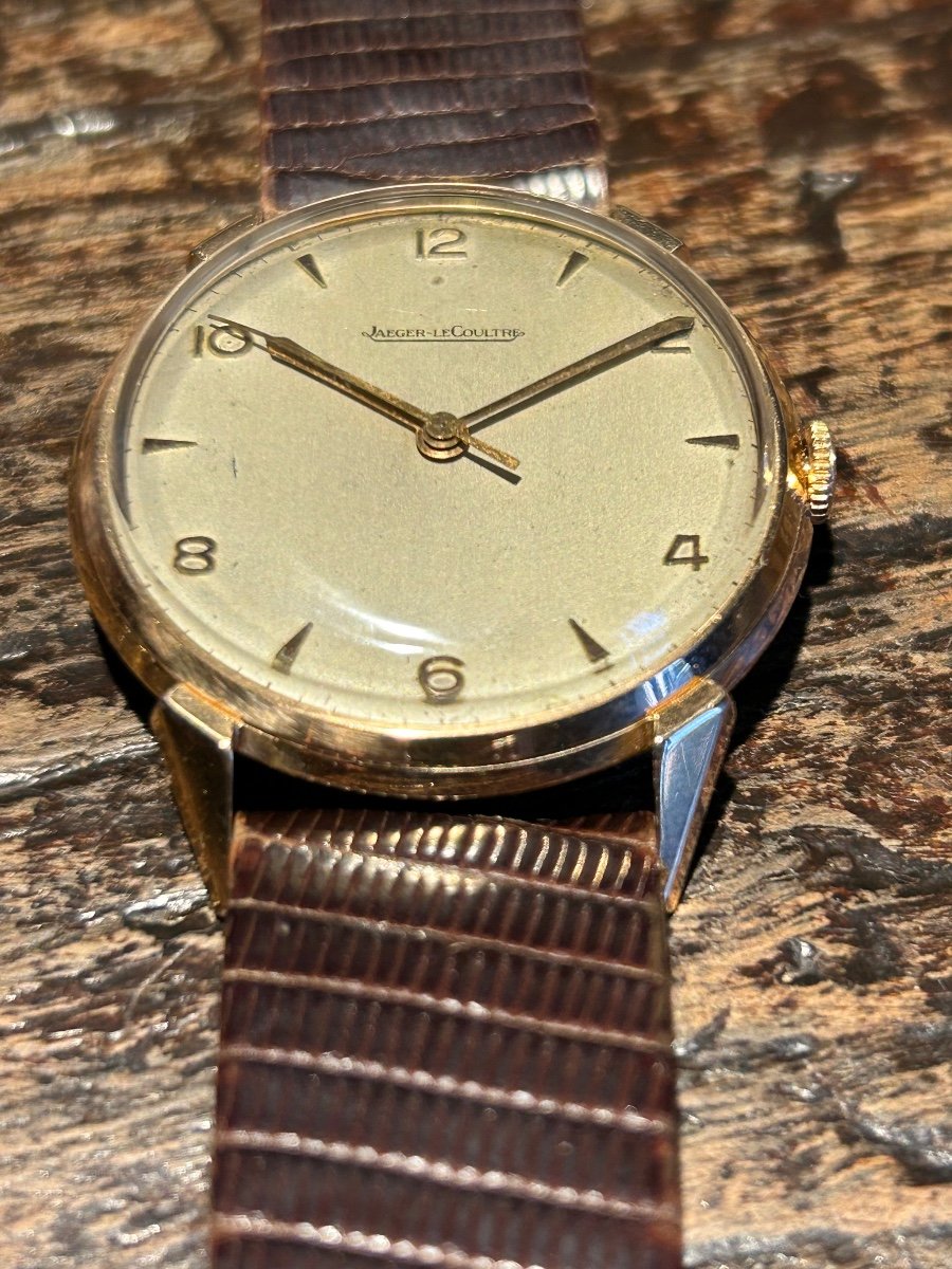 Jaeger Lecoultre Men's Gold Watch-photo-6