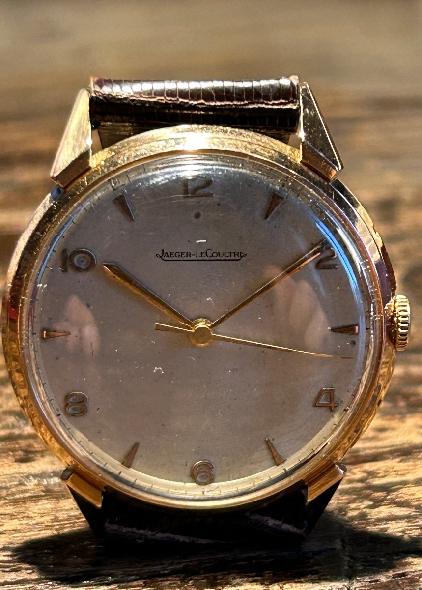 Jaeger Lecoultre Men's Gold Watch