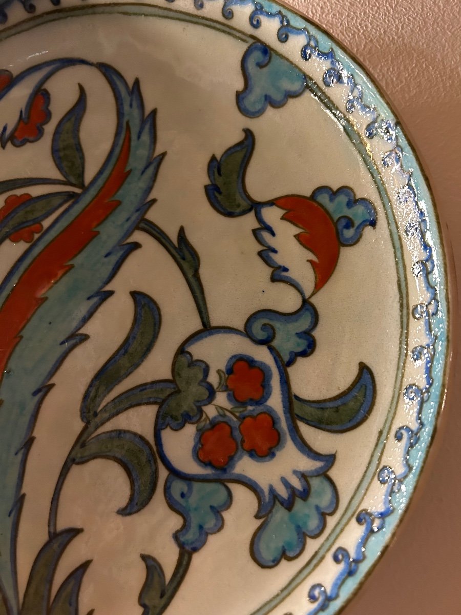 Edmond Lachenal Iznik Plat -photo-3