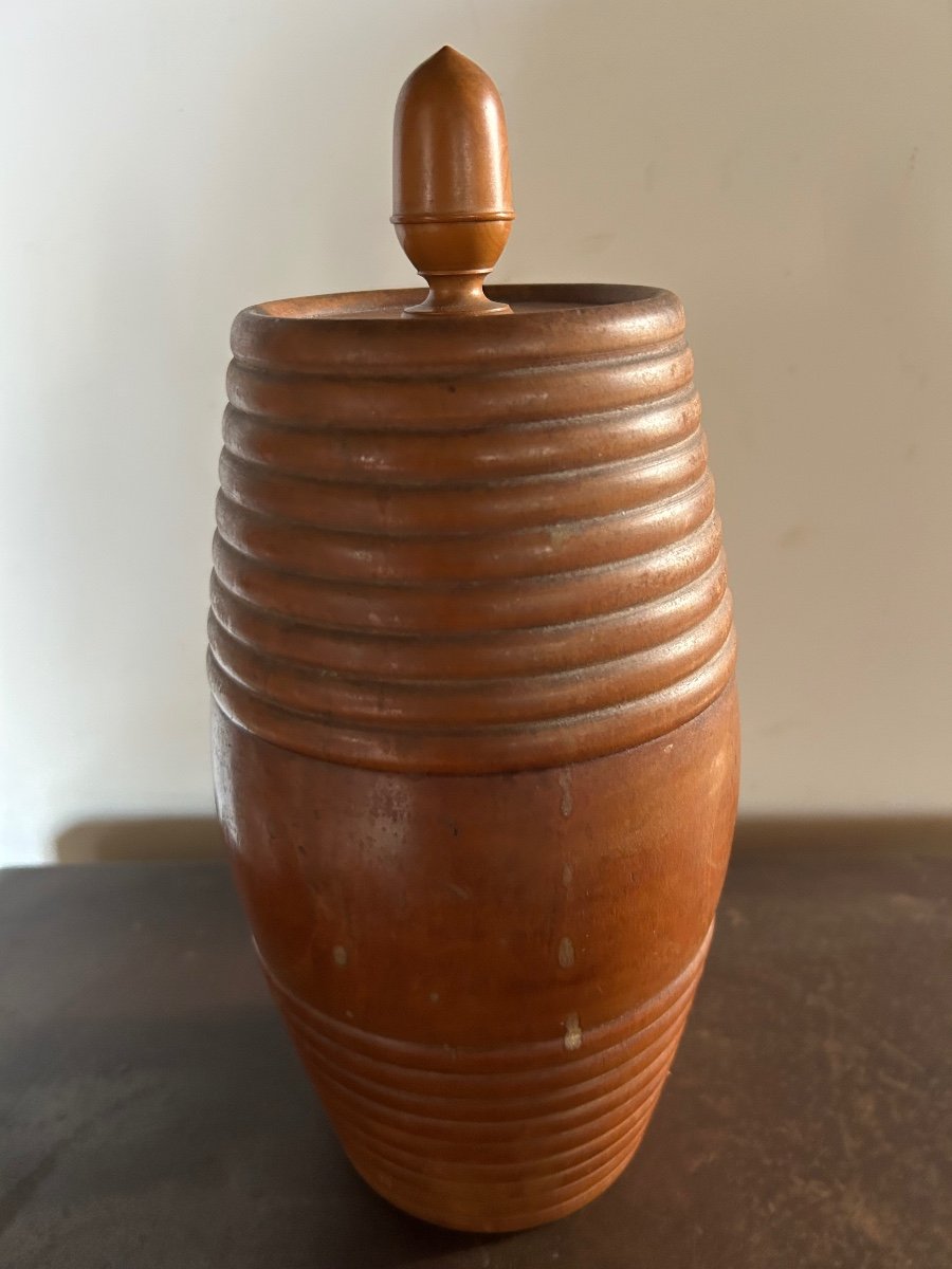 Boxwood Powder Barrel -photo-4