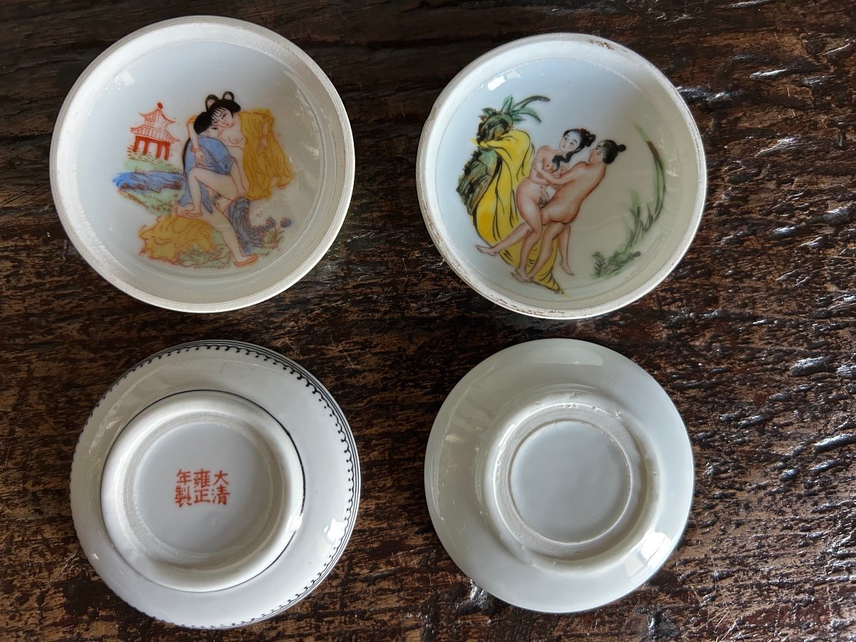 Porcelain Boxes Erotic China Qing Qianlong-photo-3