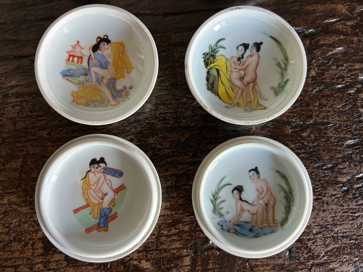 Porcelain Boxes Erotic China Qing Qianlong-photo-4