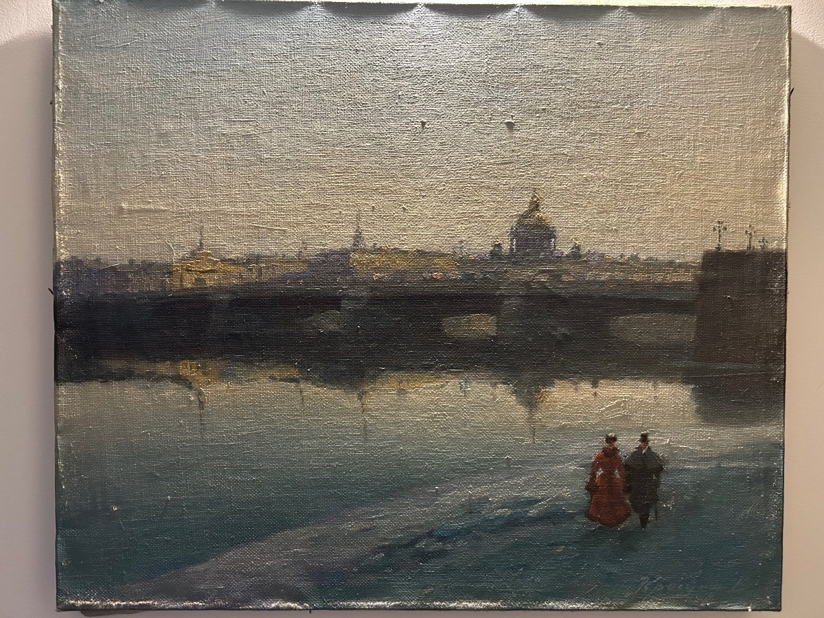 Saint Petersbourg Painting -photo-1