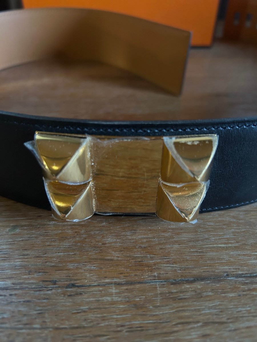 Hermes Ceinture Collier De Chien 50-photo-4