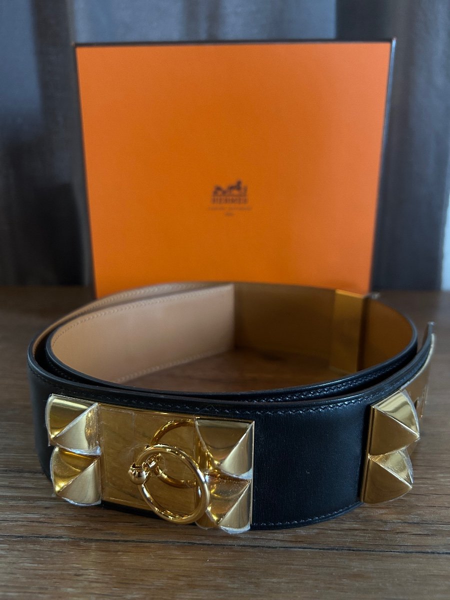 Hermes Ceinture Collier De Chien 50-photo-7