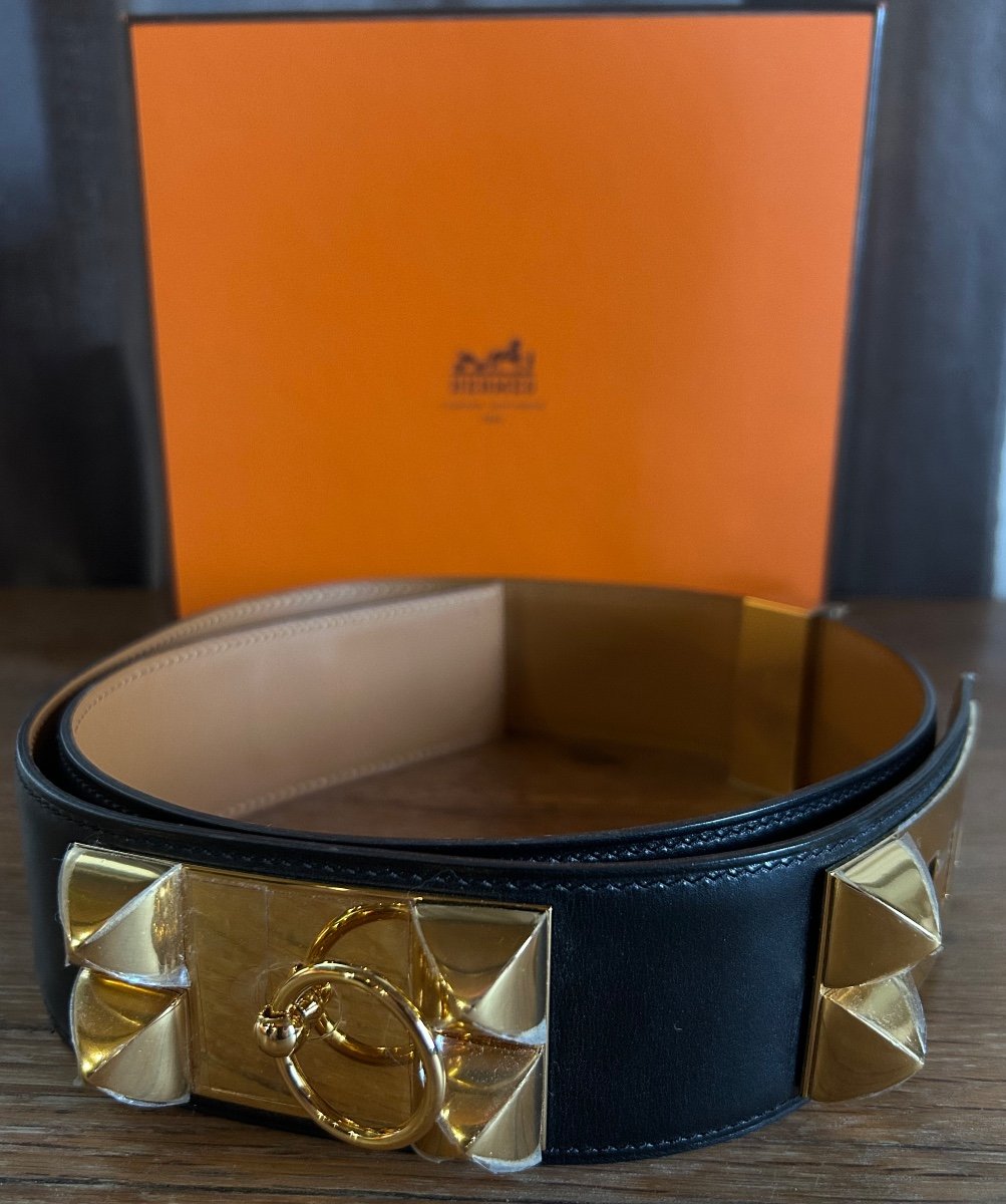 Hermes Dog Collar Belt 