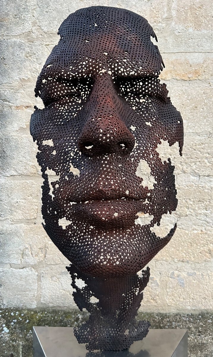 Manuel Marti Moreno Sculpture Visage -photo-7