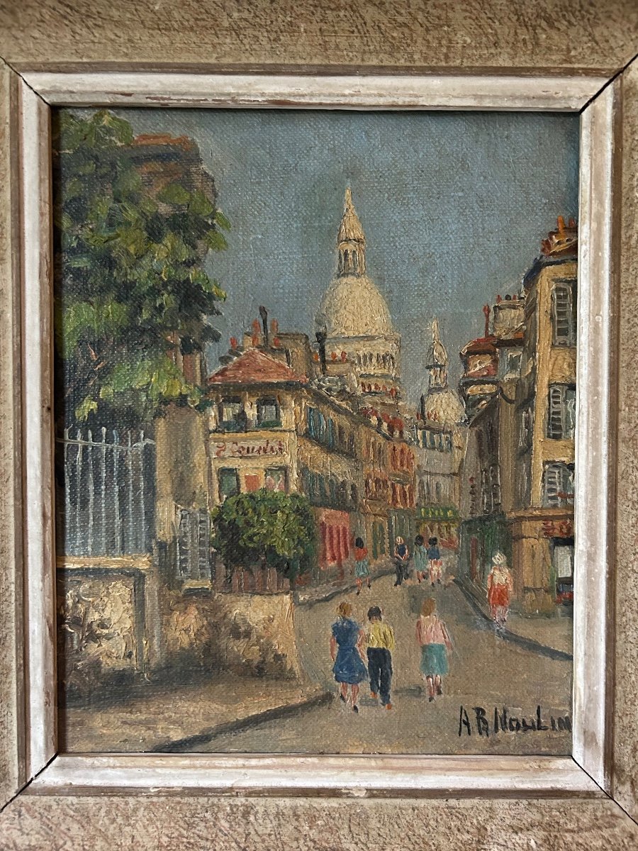 Tableau Montmartre Sacré Cœur -photo-1