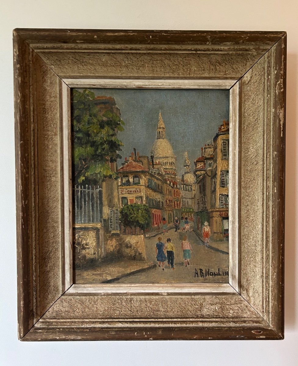 Tableau Montmartre Sacré Cœur 