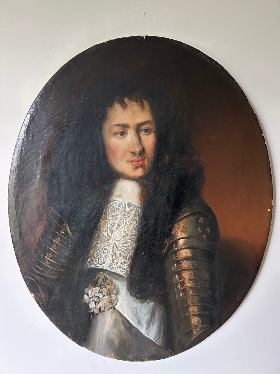 Portrait Louis XIV Roi De France 