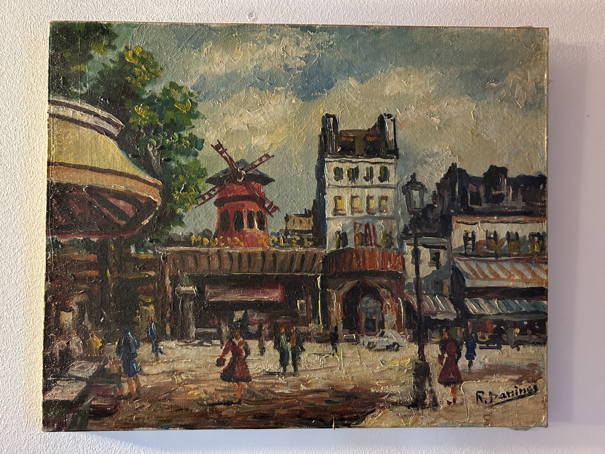 Tableau Moulin Rouge Paris 