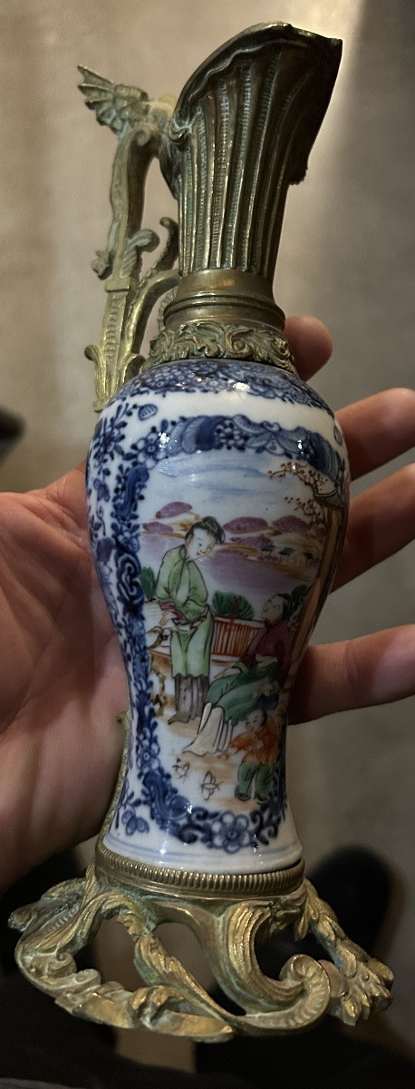 China East India Company Vase 18th Century-photo-3