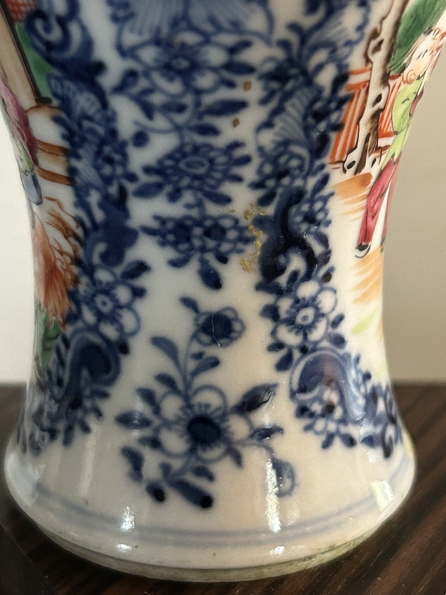 China East India Company Vase 18th Century-photo-4