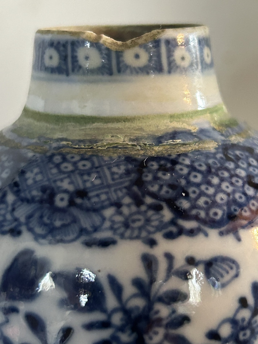 China East India Company Vase 18th Century-photo-7