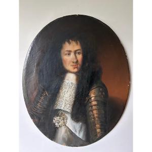 Portrait Louis XIV Roi De France 