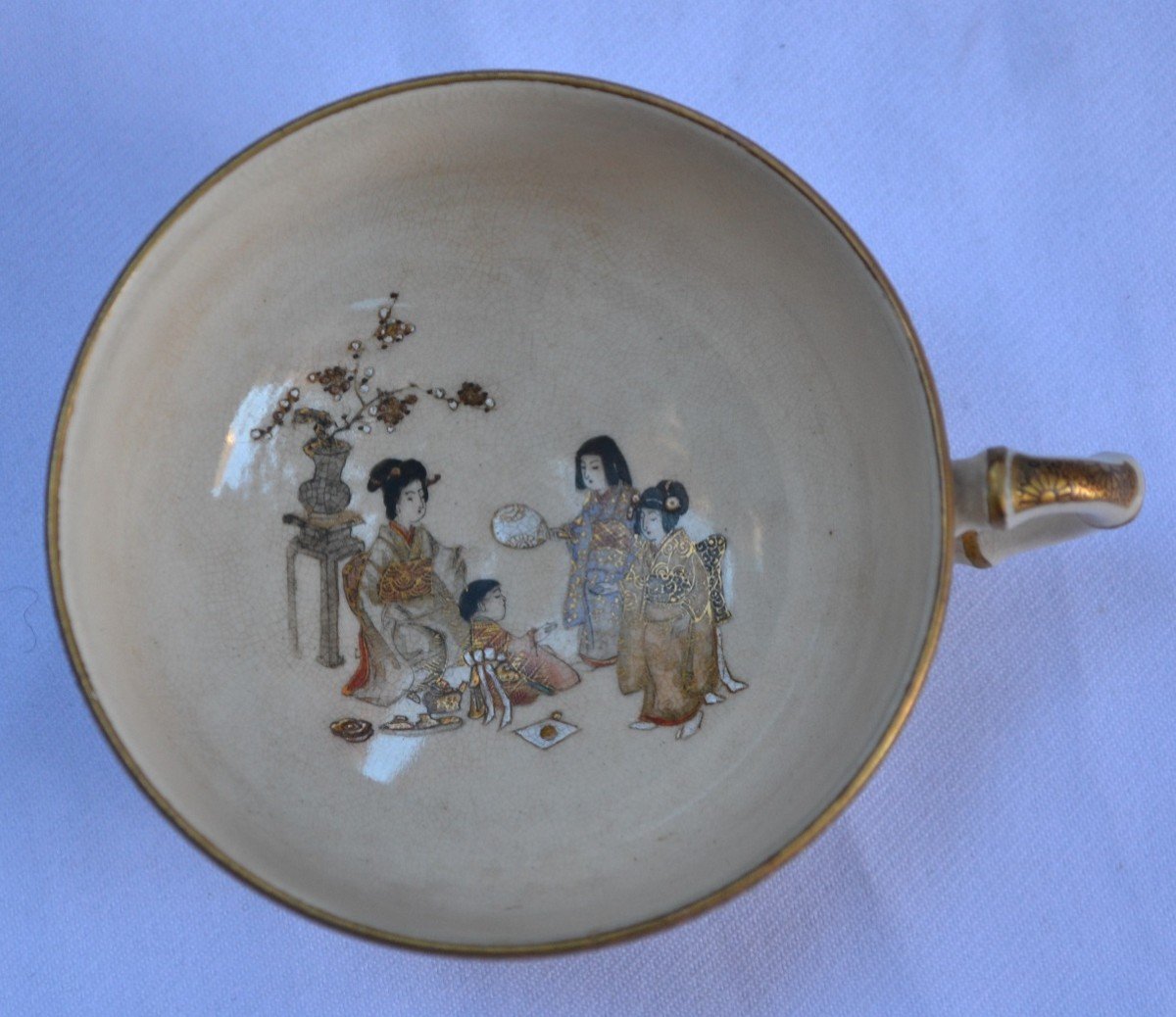 Satsuma Earthenware Tea Service-photo-4