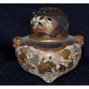 Proantic: Service à Thé En Faience De Satzuma. Japon ère Meiji.