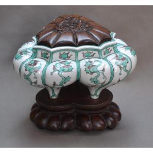Porcelain Censer By Makuzu Kozan. Japan Meiji Period