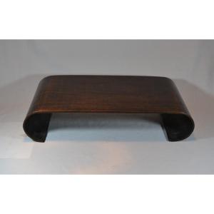 Hot Bent Hardwood Shelf. Chinese Cabinetmaking Work Qing Period