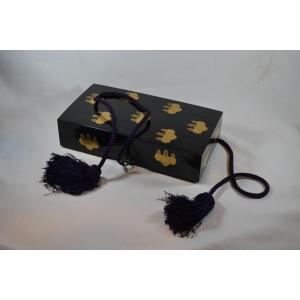 Roiro Lacquer And Gold Box. Meiji Or Taisho Mon.japanese Decor.