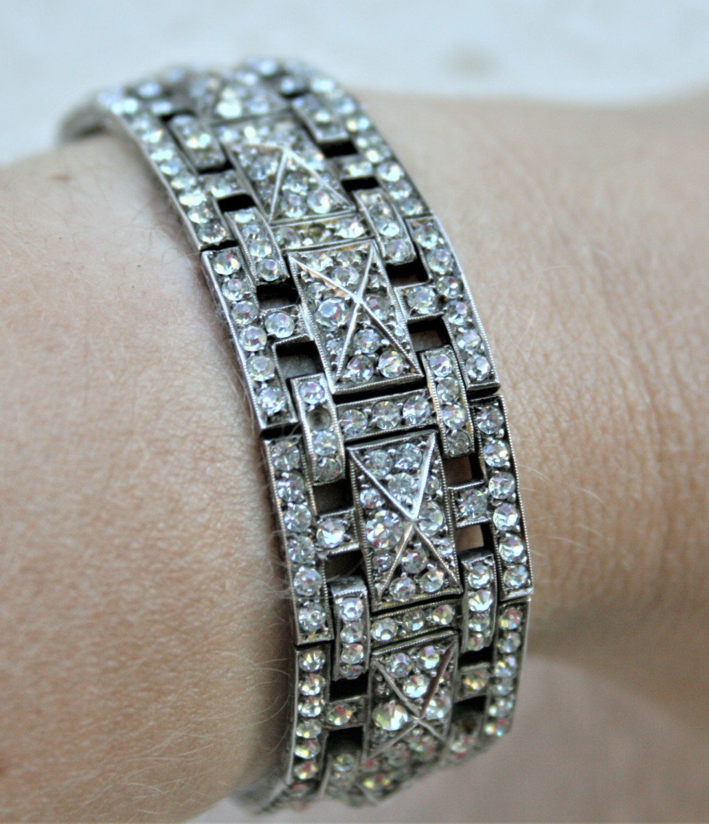 Bulgari | An Art Deco diamond bracelet, circa 1930. | Diamond bracelet, Art  deco diamond, Vintage jewellery