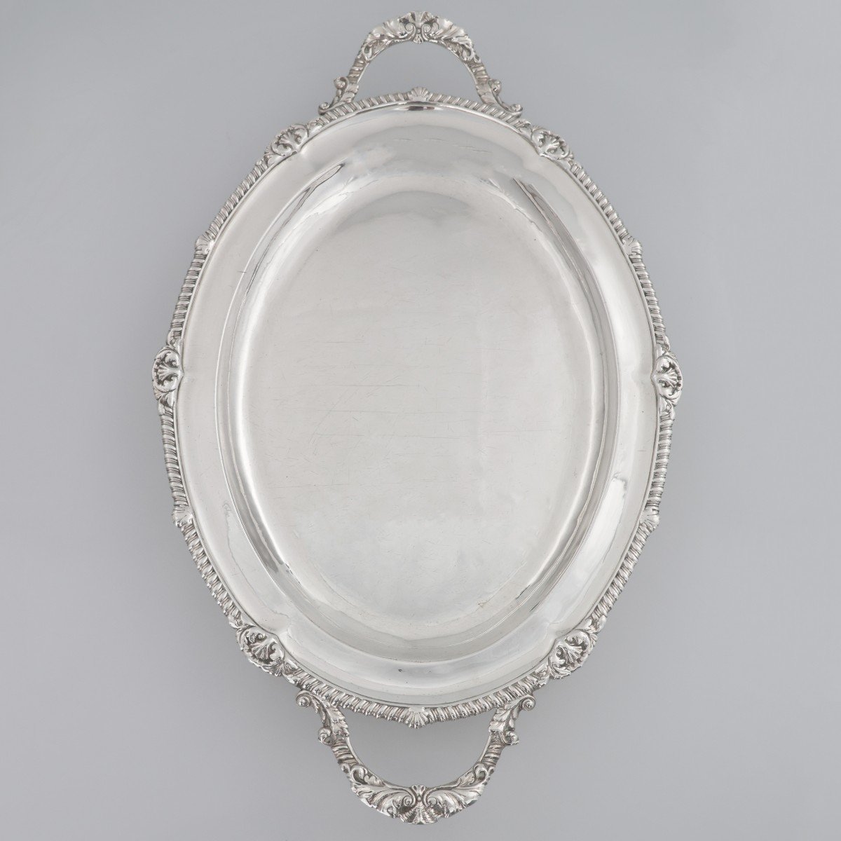 A George IV Sterling Silver Two-handled Tray, Paul Storr, London, 1826