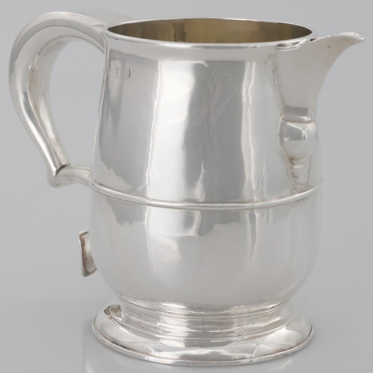 A Queen Anne Britannia Silver Pitcher, James Rood, London, 1711-photo-2