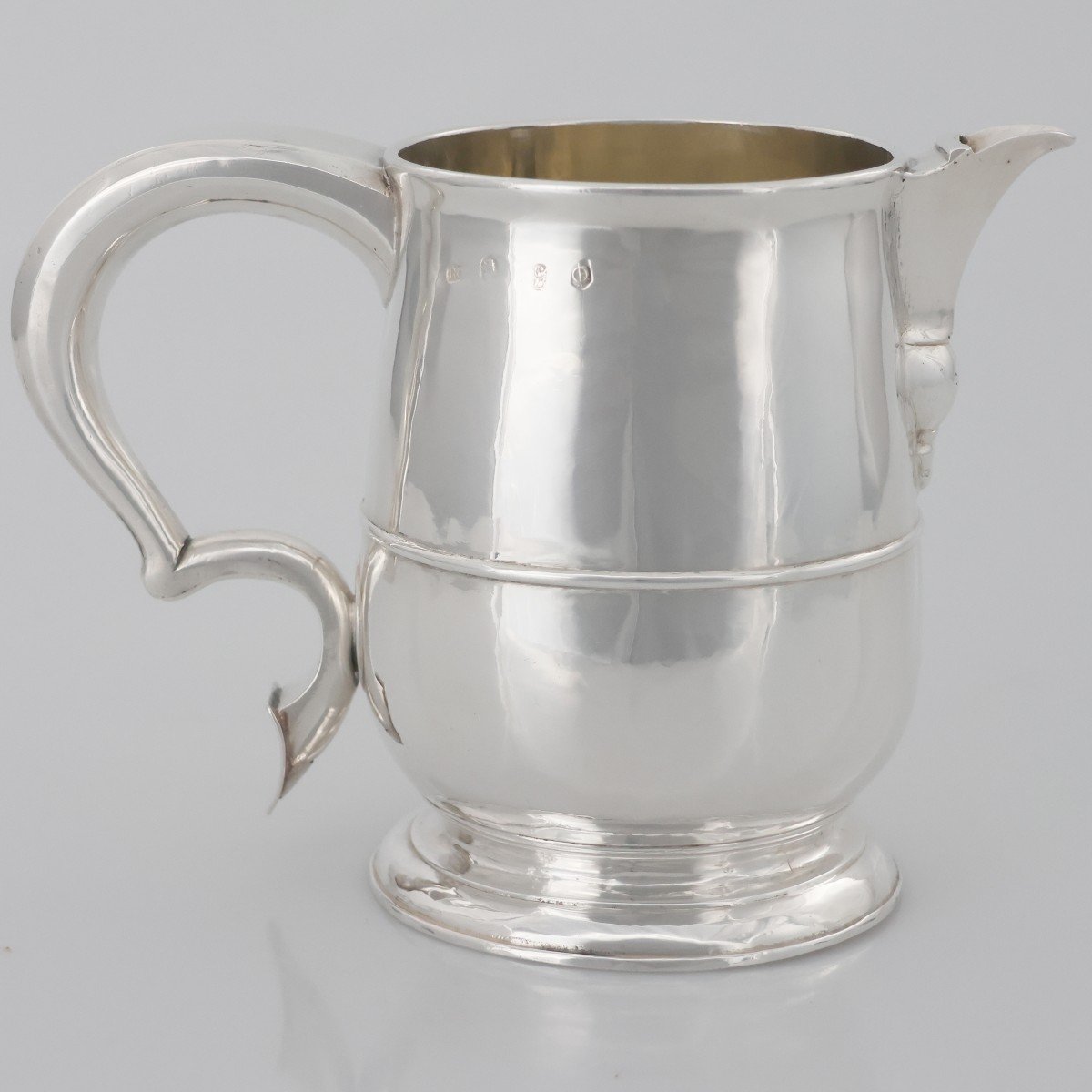 A Queen Anne Britannia Silver Pitcher, James Rood, London, 1711