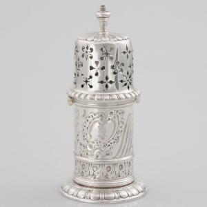 A Victorian Sterling Silver Pepper, Thomas Bradbury & Sons, London, 1892