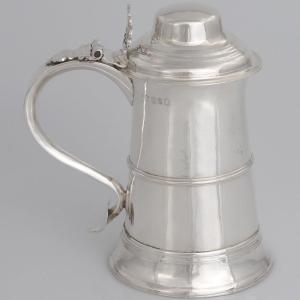 Un tankar en argent sterling George III, Peter & Ann Bateman, Londres, 1791