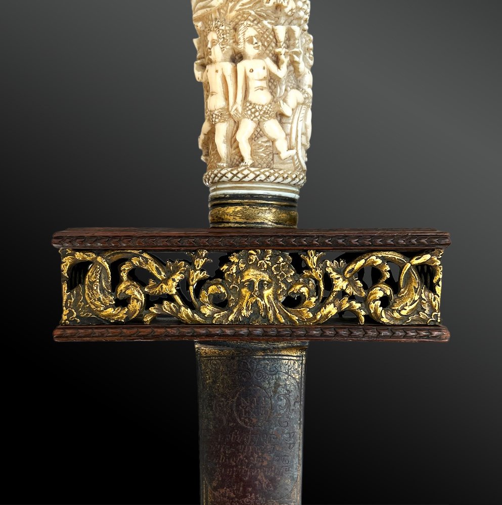 Composite Dagger - European Work Of The XIXth Century-photo-1