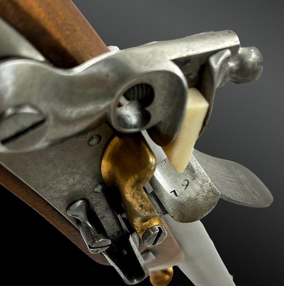 Pair Of Officer's Pistols Model 1816 - 19th Century - France-photo-4