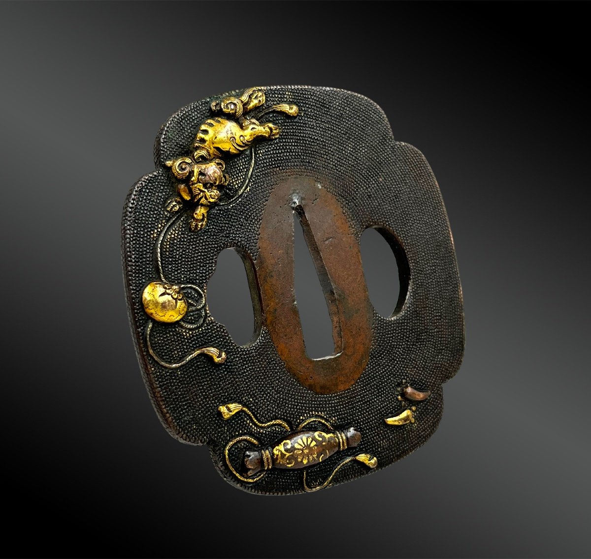 Katana Guard, Called Tsuba - Japan - Late Edo Period (1603-1868)-photo-1