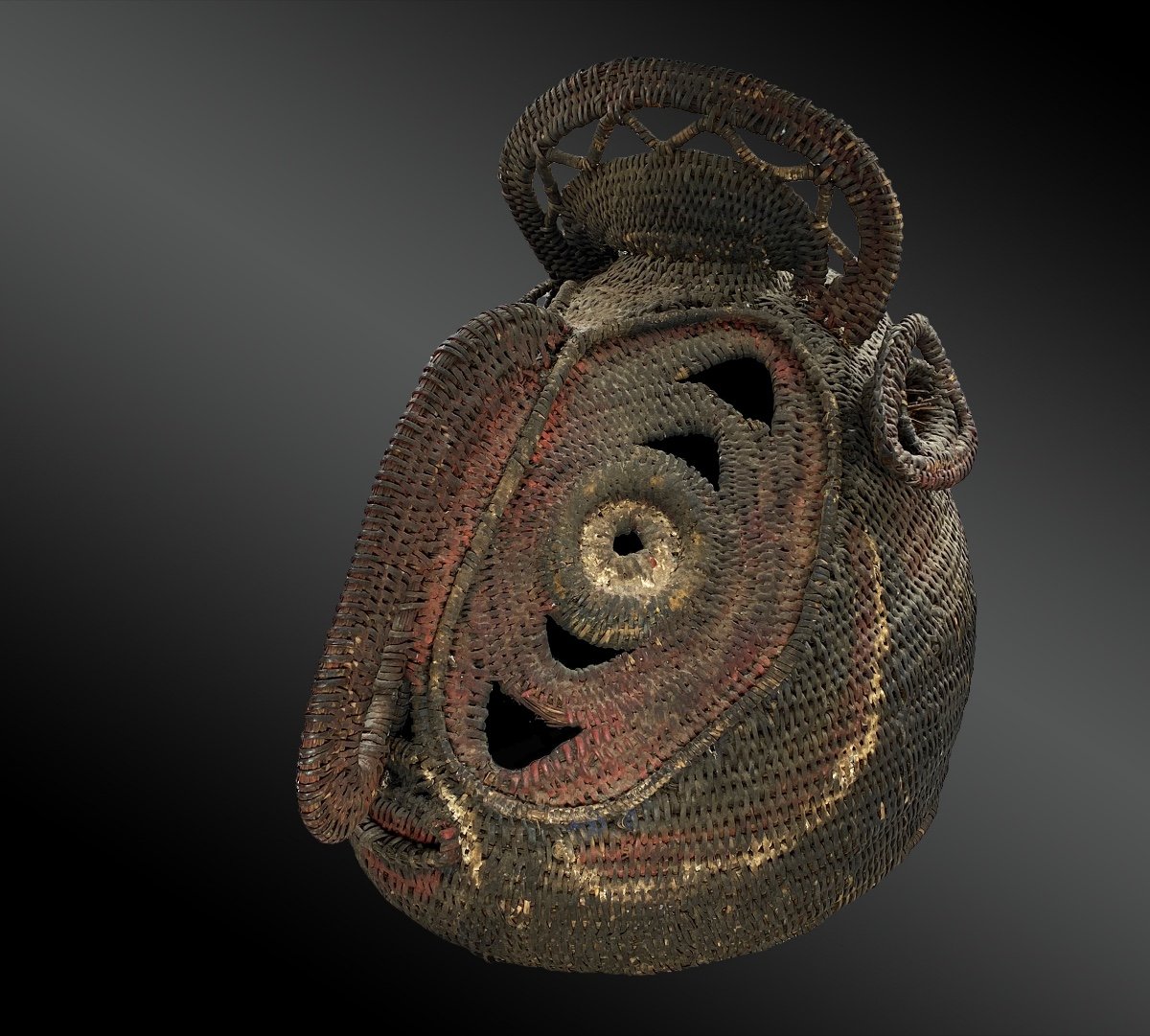 Helm Mask Called Baba Tagwa Abelam Culture, Sepik Region, Papua New Guinea-photo-2