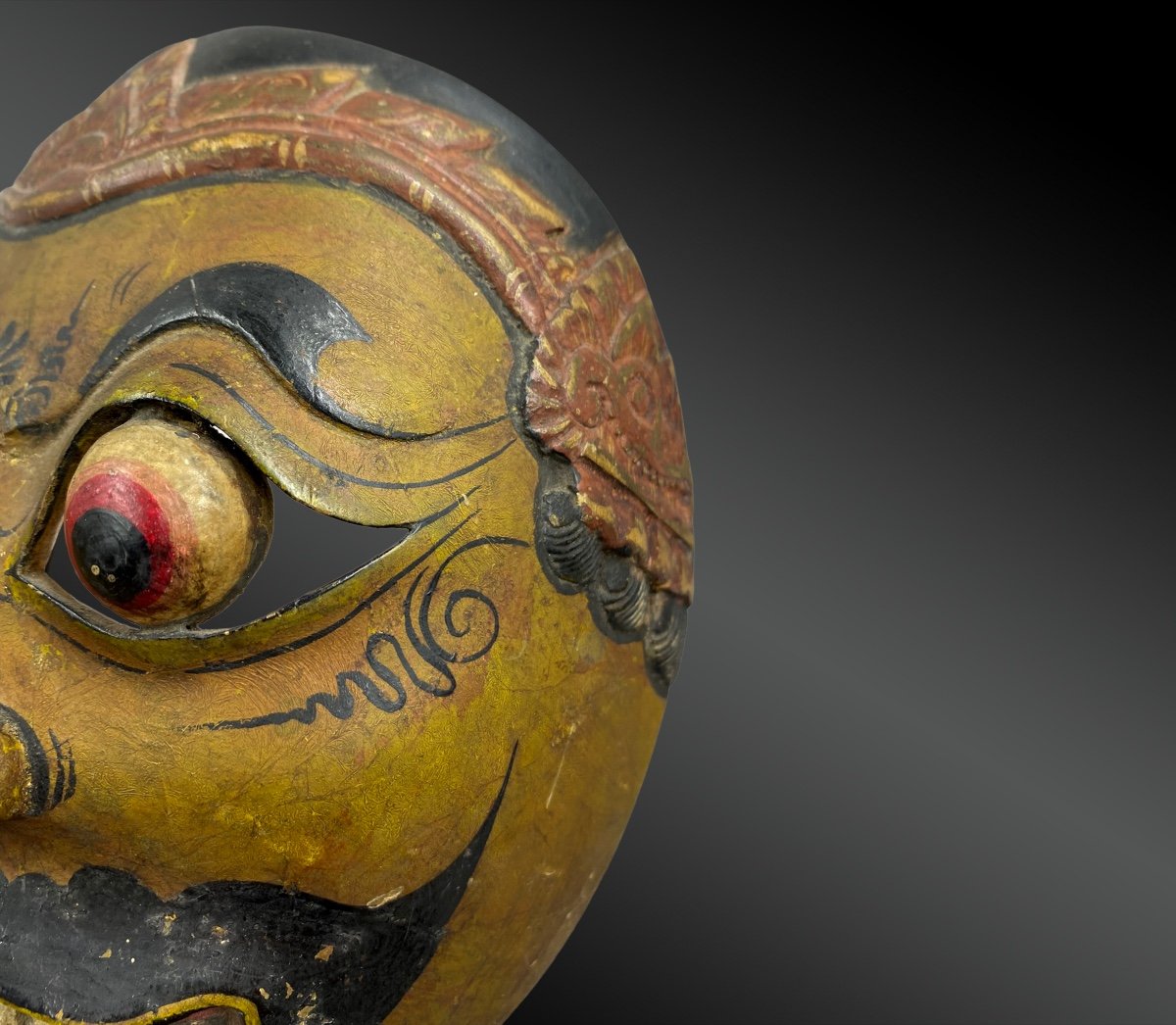 Mask From Topeng Bali, Indonesia First Third Of The 20th Century-photo-1