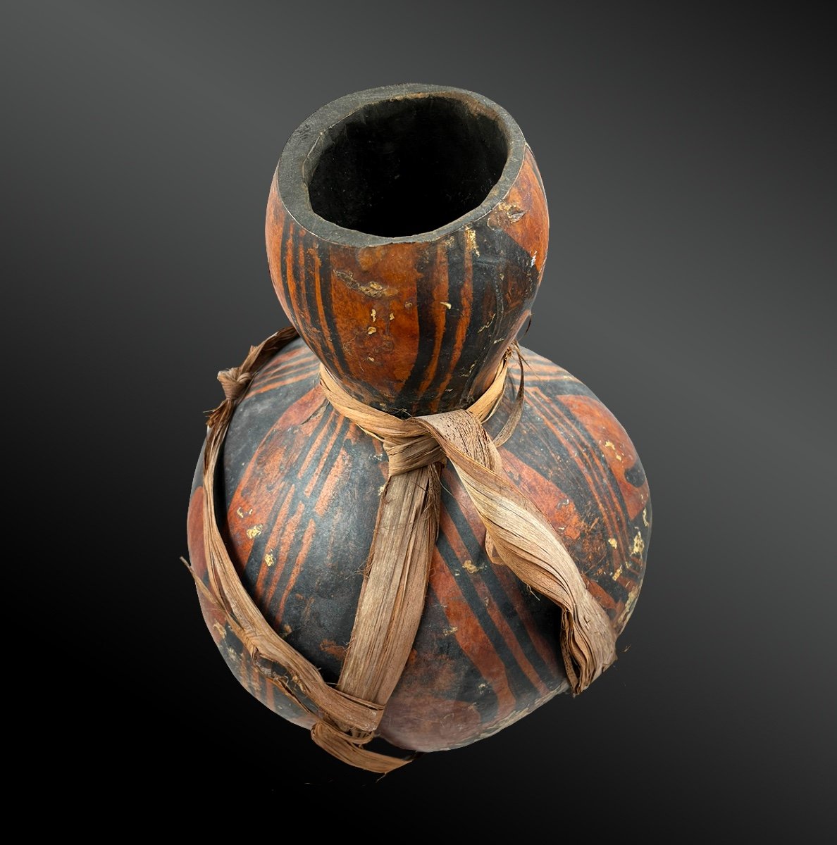 Water Bottle - Juruna Indians, Mato Grosso State, Center-west Of Brazil - 20th Century-photo-3