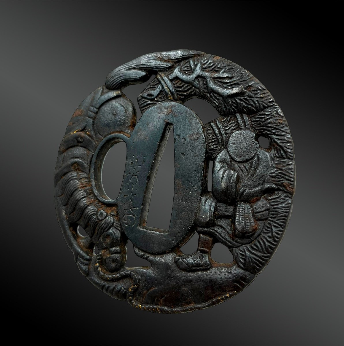 Tsuba - Japon - Période Meiji (1808-1912)-photo-2