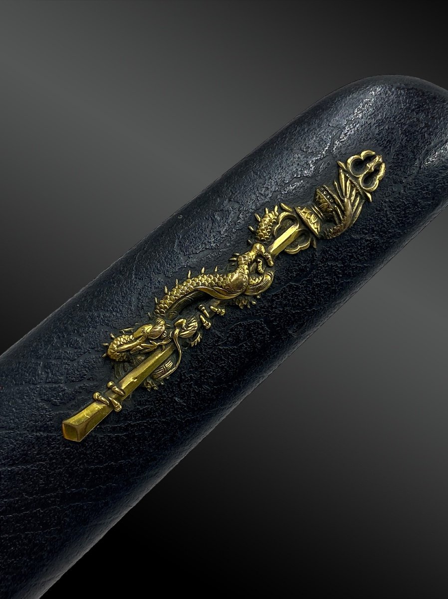 Japanese Sword Small Tanto Or Kaiken Japan, Edo Period.-photo-1