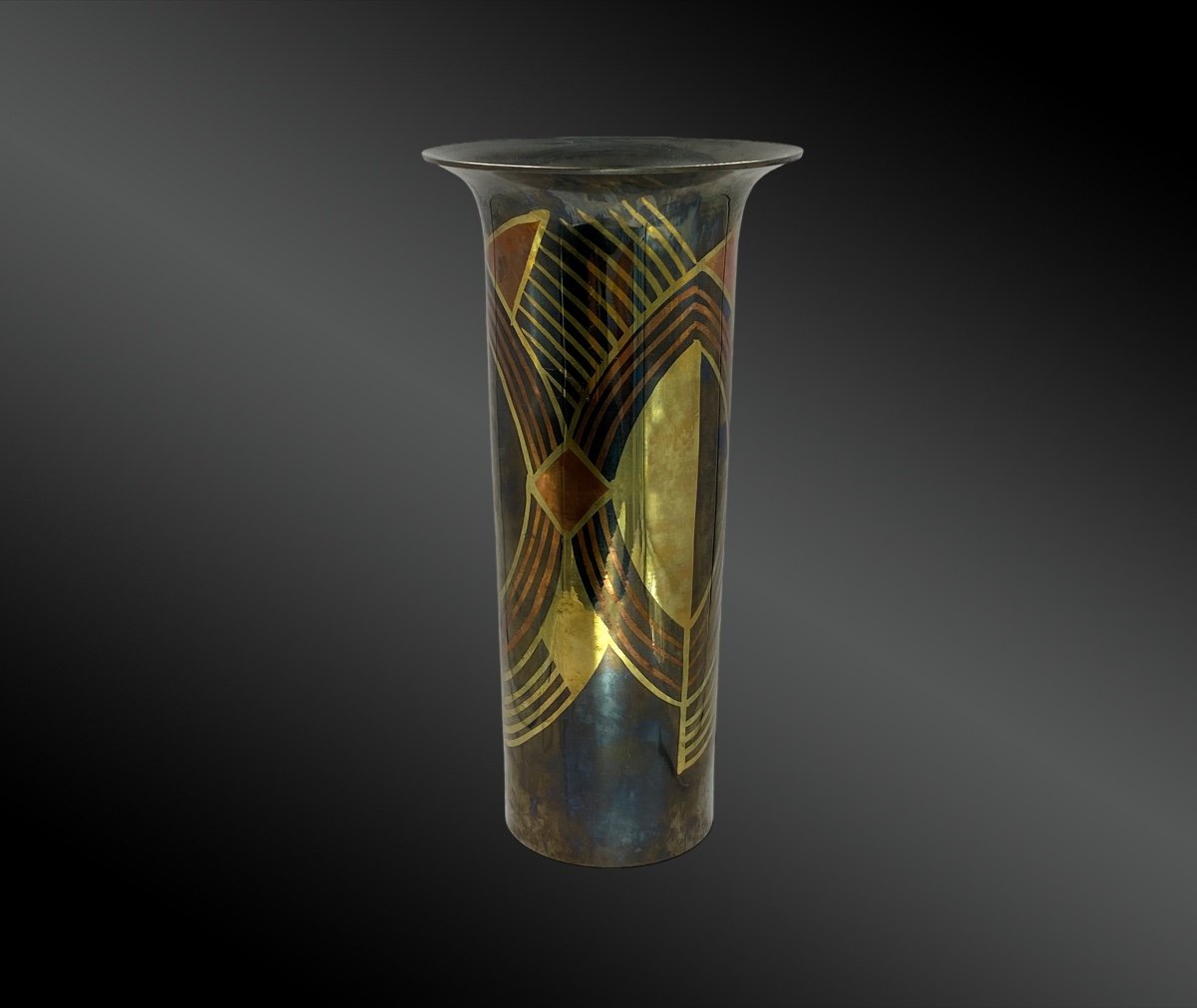 Art Deco Vase France XXth-photo-2