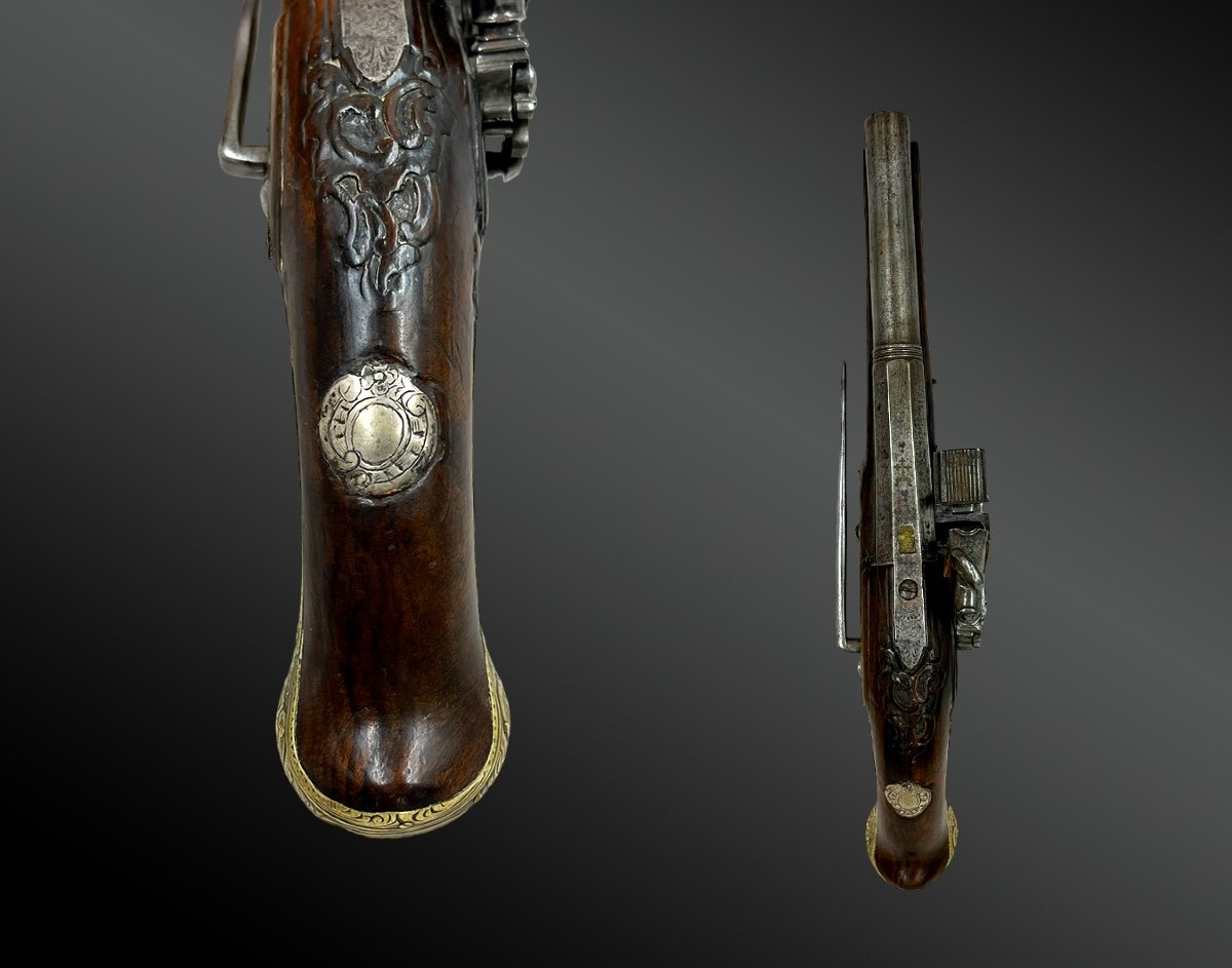 Flintlock Pistol - Spain - 18th Century-photo-2