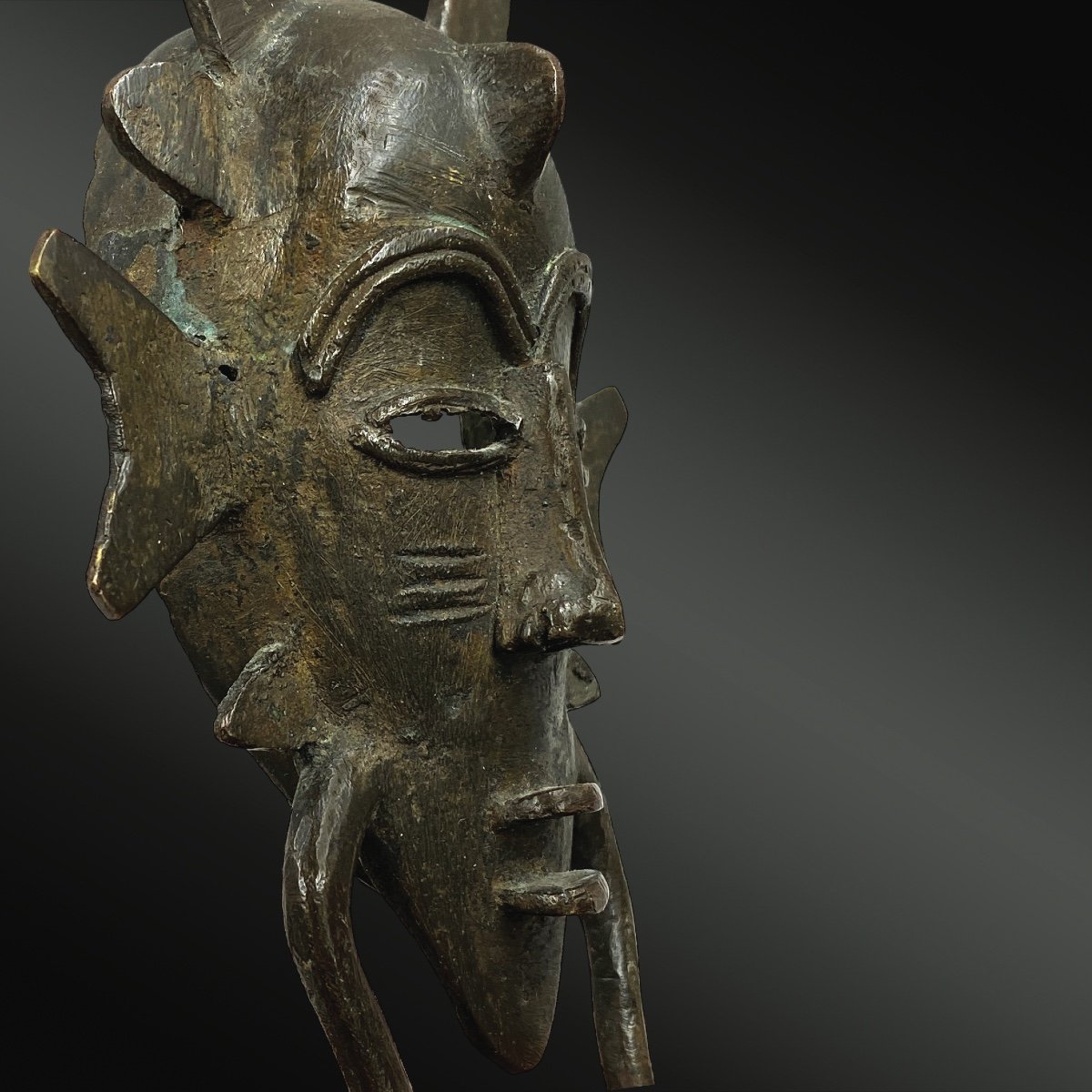 Kpeliyé'e Mask - Senufo Culture, Ivory Coast - 19th Century-photo-2