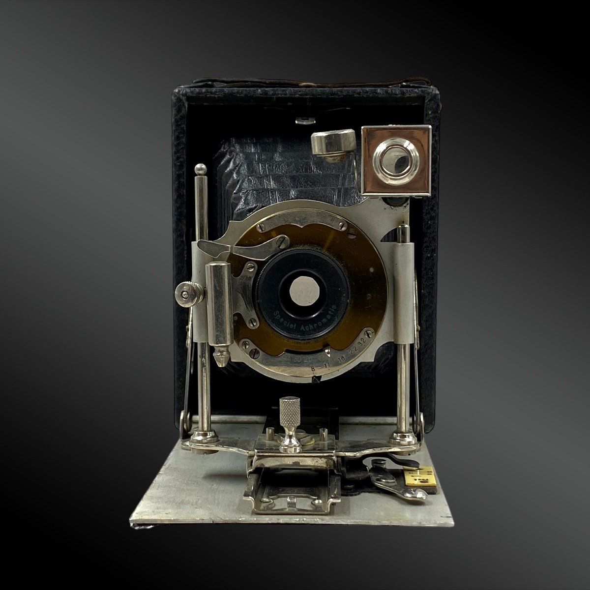 “folding” Bellows Camera From Bausch & Lomb Germany Late 19th Century-photo-3