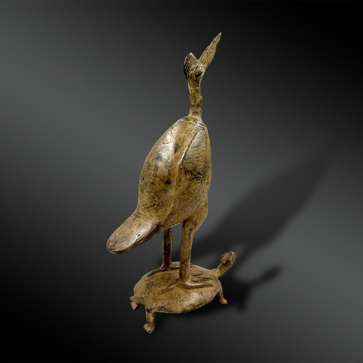 Statuette Figuring A Bird - Dogon Culture, Mali - First Half Of The 20th Century-photo-4
