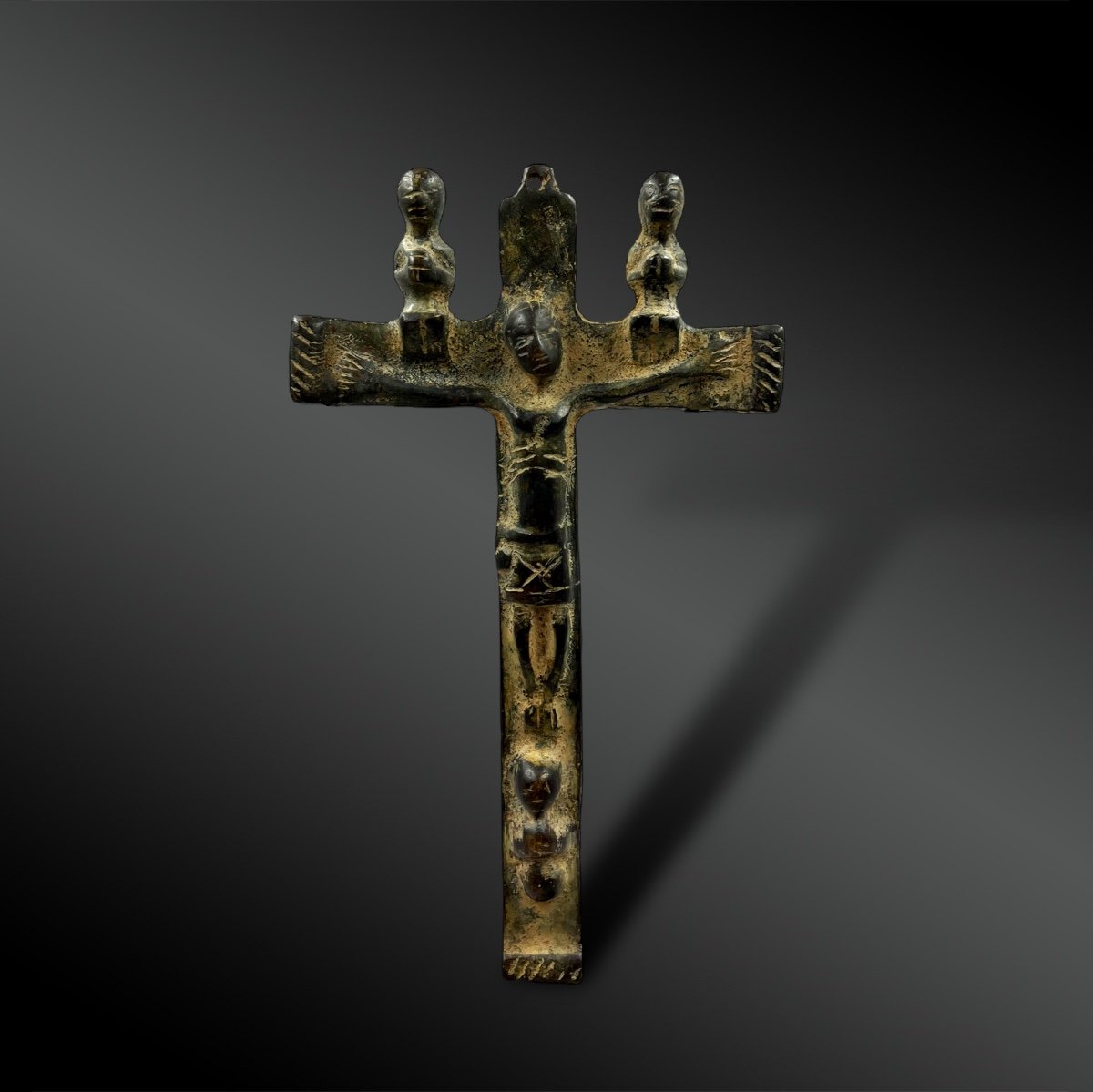 Nkangi Kiditu Crucifix - Democratic Republic Of Congo - 19th Century Or Earlier