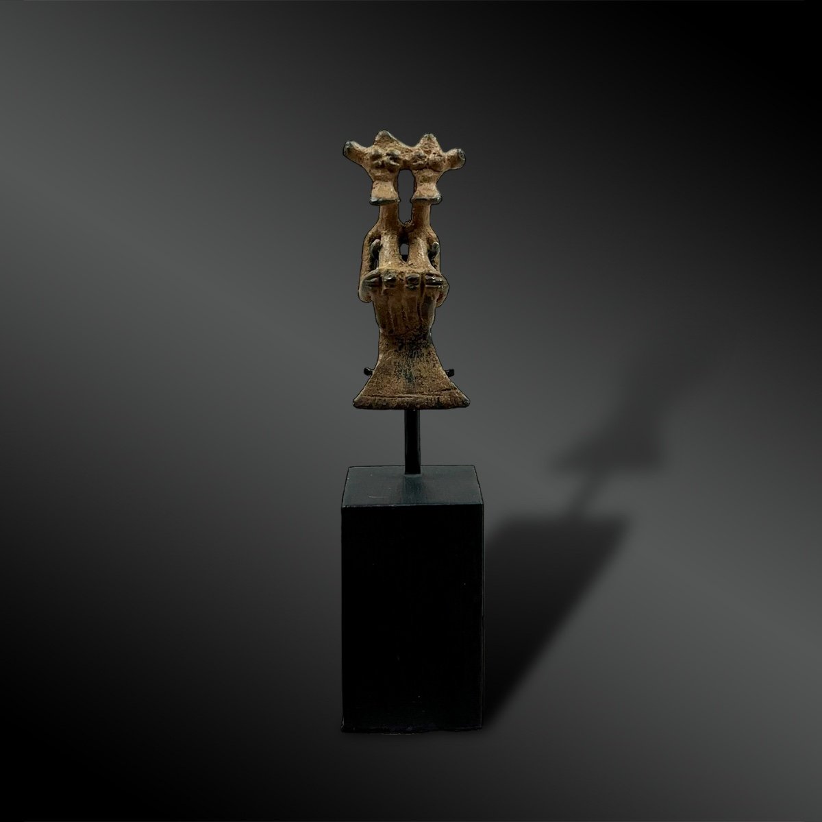 Petite Statuette - Culture Kulango Ou Abron, Côte D’ivoire Et Ghana -XIXème Siècle Ou Antérieur