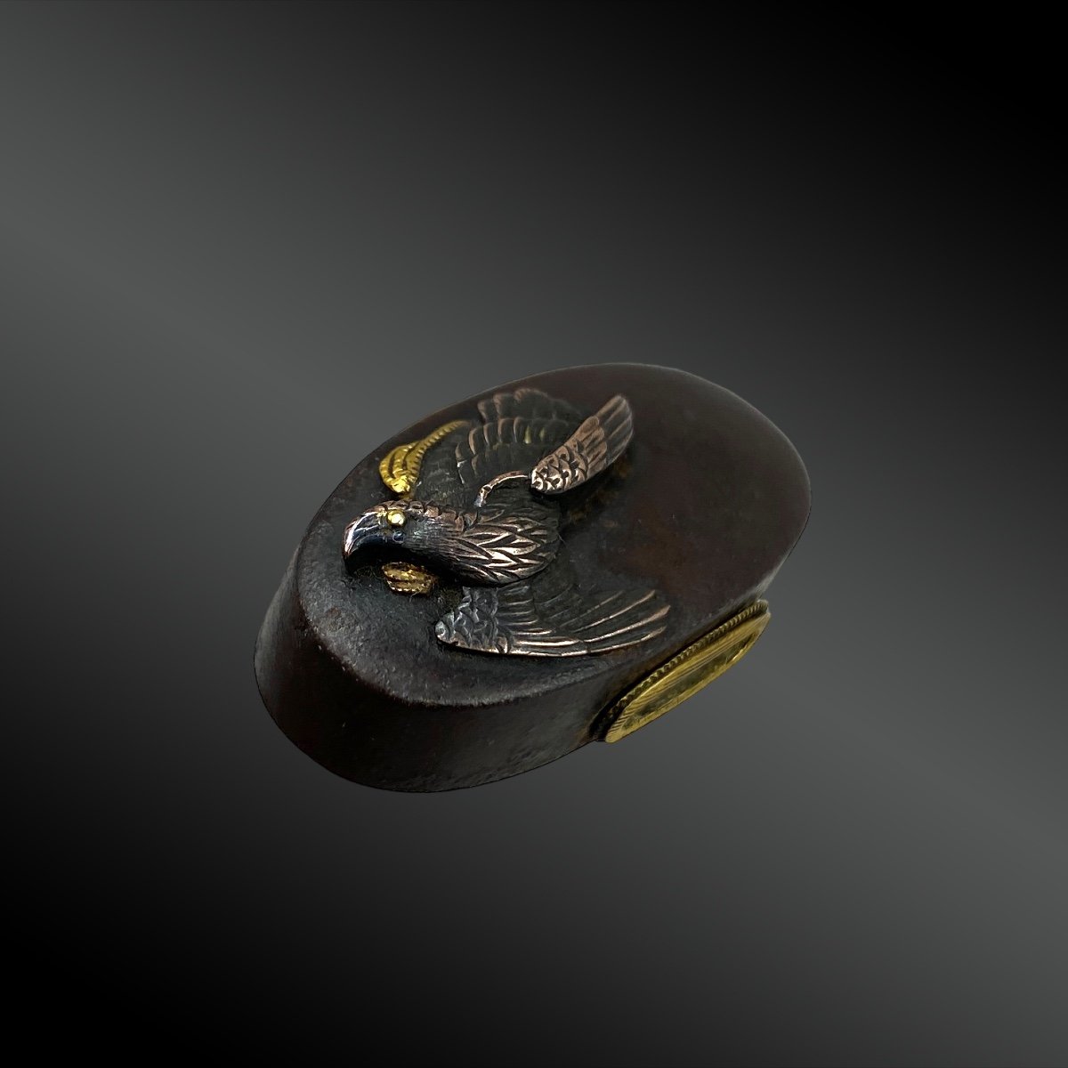 Fuchi Kashira  Japon - époque Edo (1603 - 1868), XIXe Siècle -photo-2