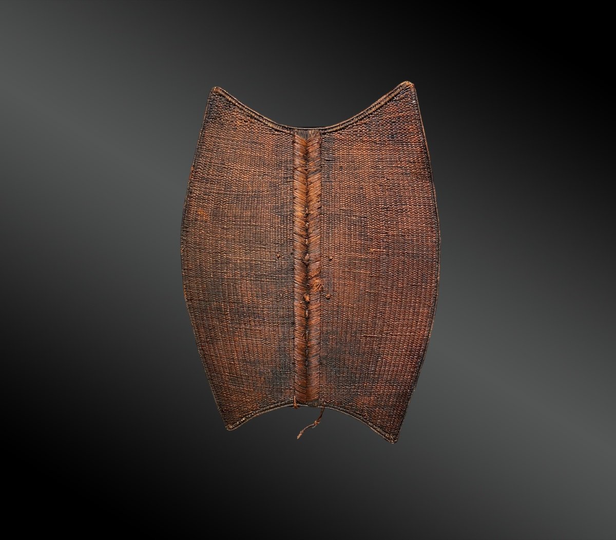 Basketwork Shield Cameroon, North West Province, Mfumte Wuli