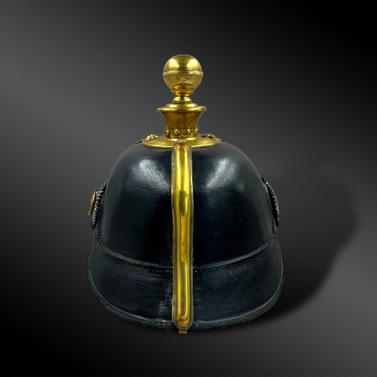 Casque à Pointe Prussien D’officier D’artillerie, Modèle 1895  - Allemagne-photo-4