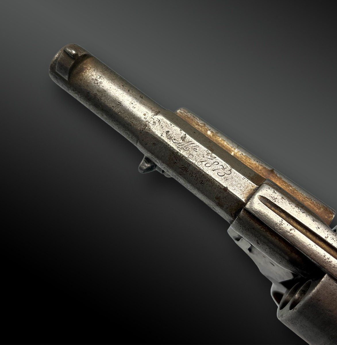 Revolver Modèle 1873, De La Manufacture D’armes De Saint-etienne - France - XIXème Siècle-photo-4