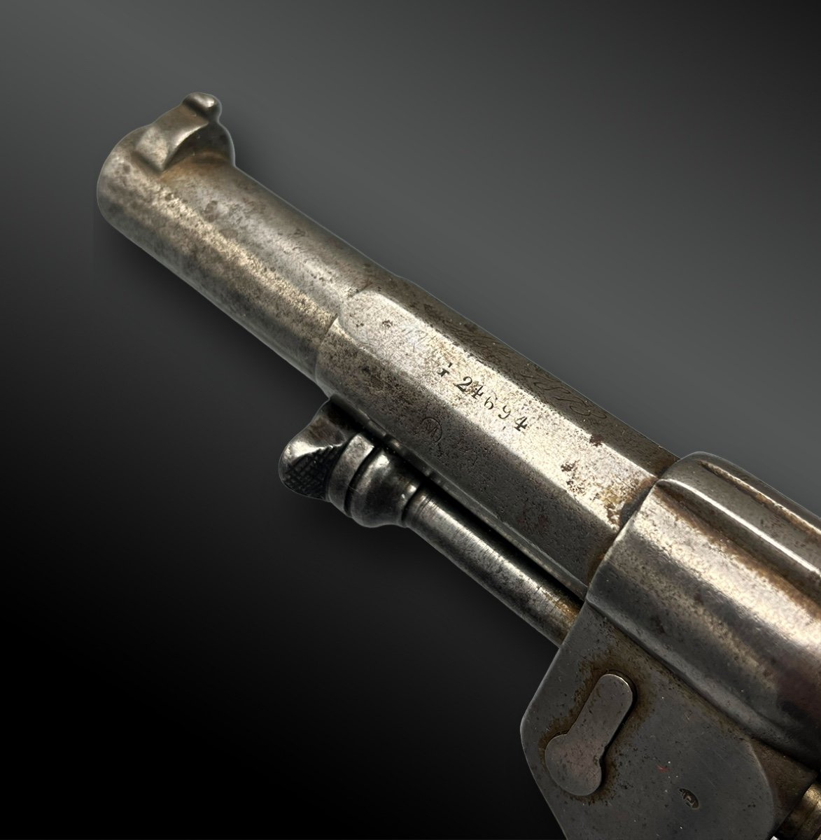 Revolver Modèle 1873, De La Manufacture D’armes De Saint-etienne - France - XIXème Siècle-photo-1